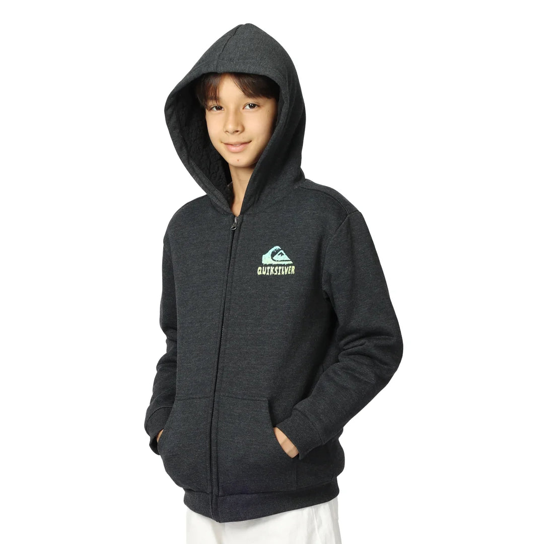Quiksilver - Chandail à capuche doublé sherpa