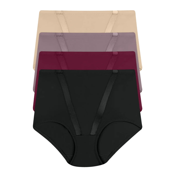 Maidenform - Culottes ventre plat, paquet de 4