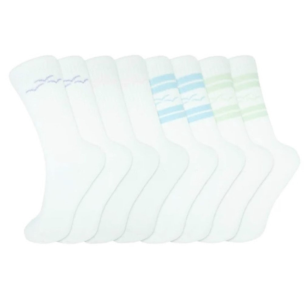 Lazypants - Premium Cotton Socks, 8 Pairs for Women