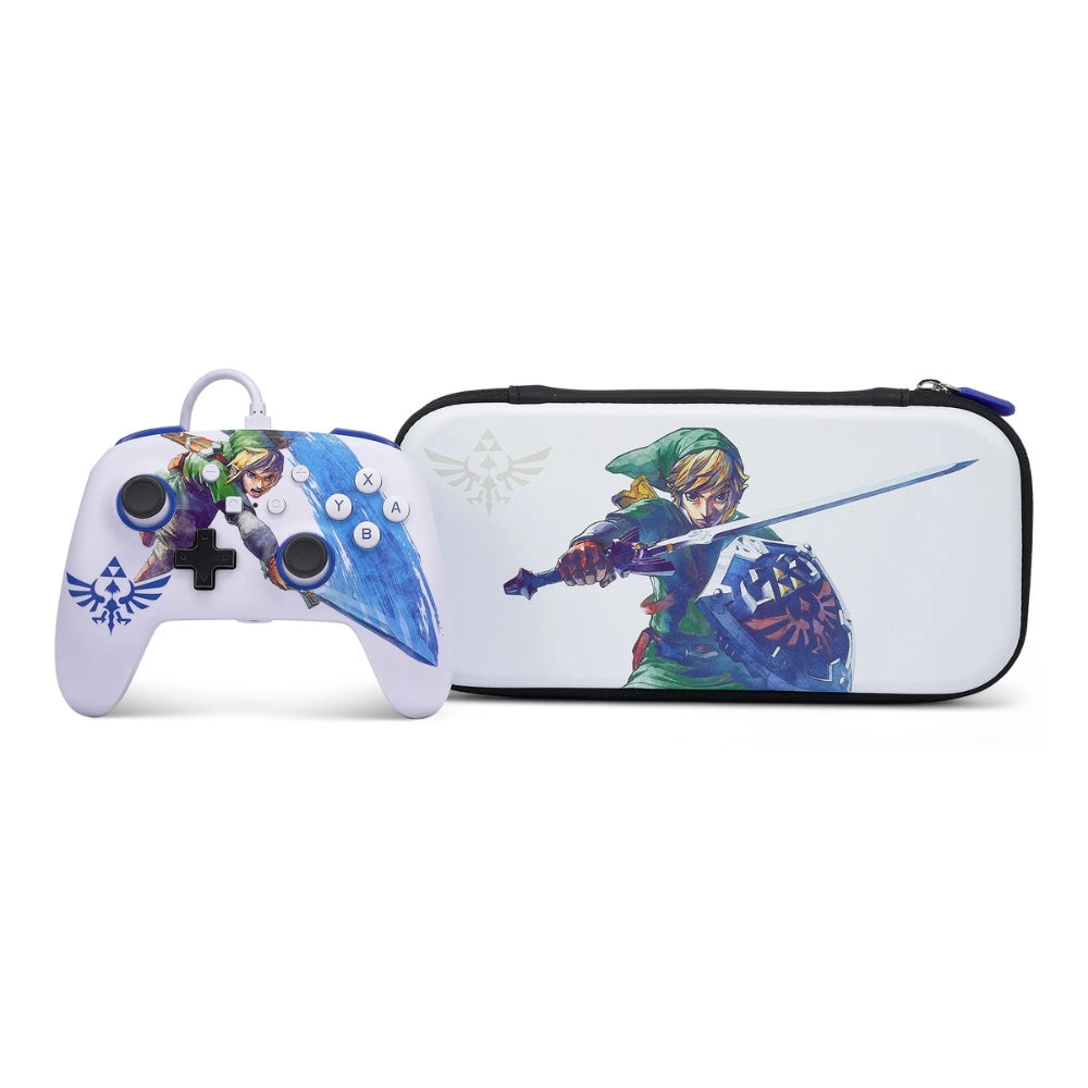 Nintendo Switch - Manette filaire et étui  Power A
