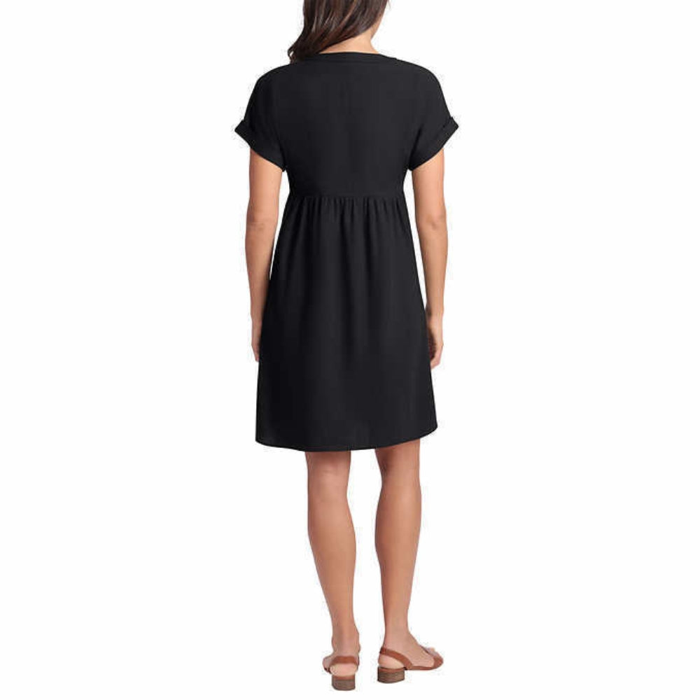 Briggs - Robe en lin mélangé