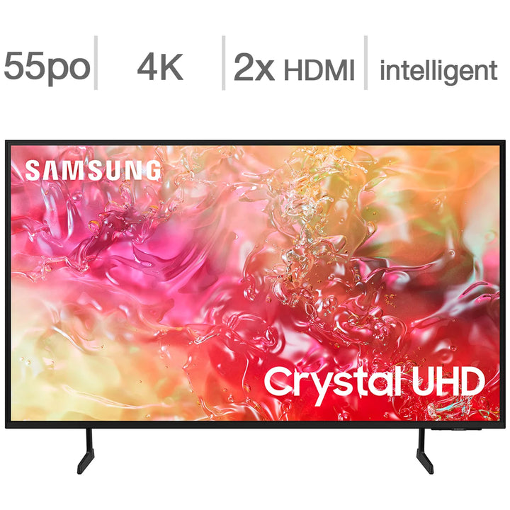 Samsung - téléviseur LCD DEL 4K UHD classe 55 po - série DU7100
