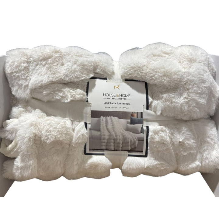 House & Home Faux Fur Throw