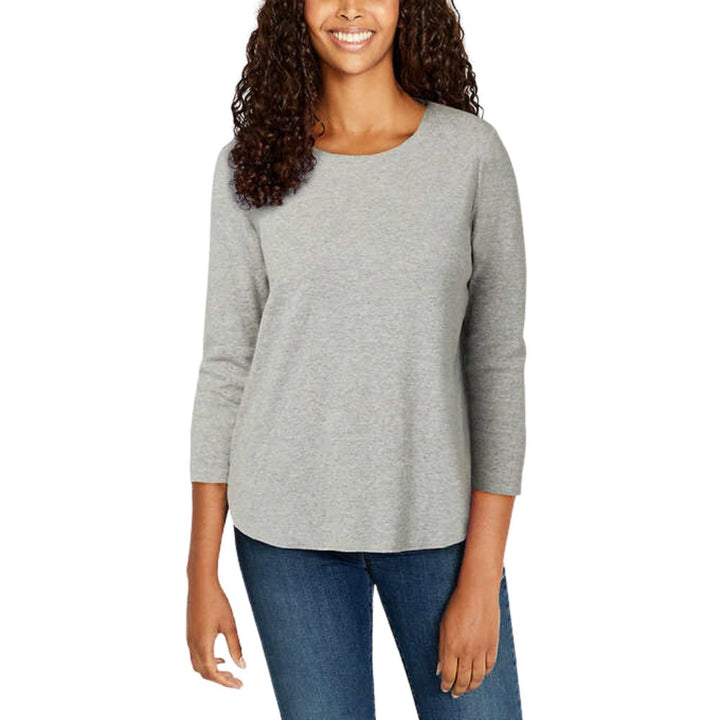 Kirkland Signature 3/4 Sleeve Slub Tee