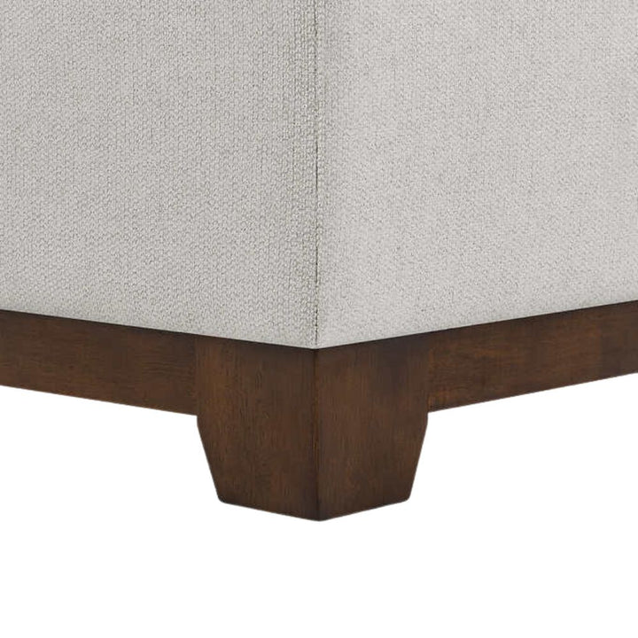 Thomasville - Canapé sectionnel trois pièces avec pouf de rangement