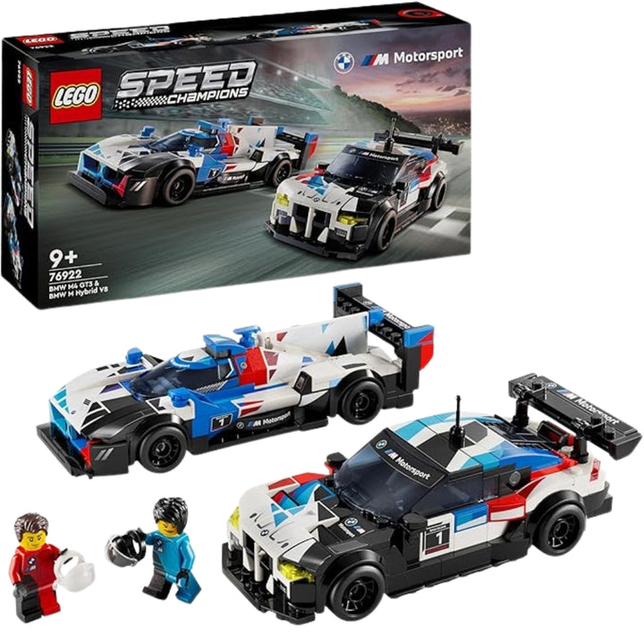 LEGO - Speed Champions Racing Cars BMW M4 GT3 et BMW M Hybrid V8 - 76922