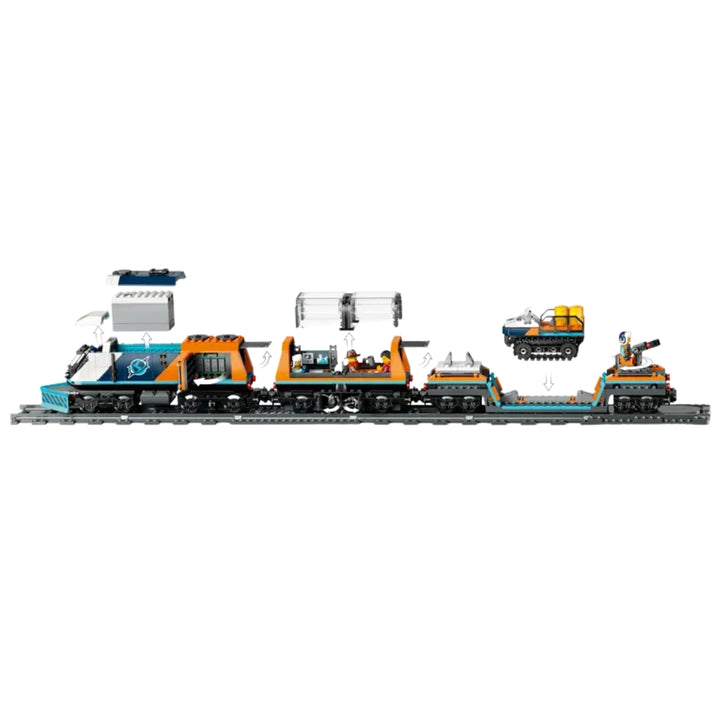 LEGO - Train Polar Express des explorateurs de l'Arctique - 60470