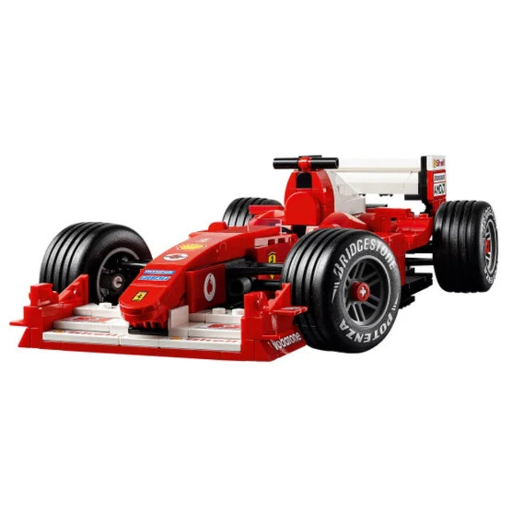 LEGO - Icons Ferrari F2004 et voiture miniature Michael Schumacher - 11375