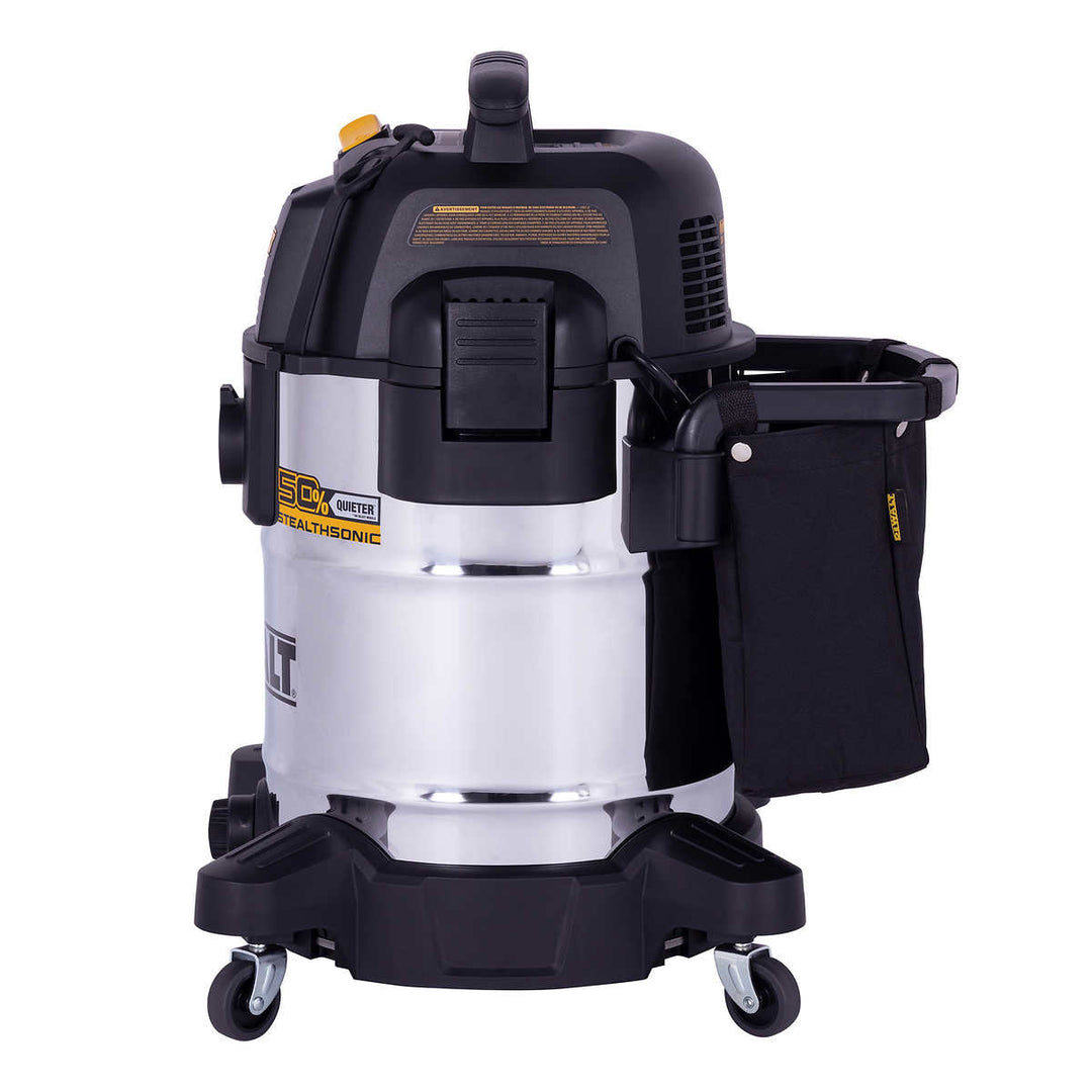 Dewalt 10 Gallon/38L Stainless Steel Quiet Wet/Dry Vacuum