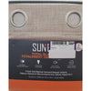 Sun+BLK - Ensemble de deux rideaux occultant