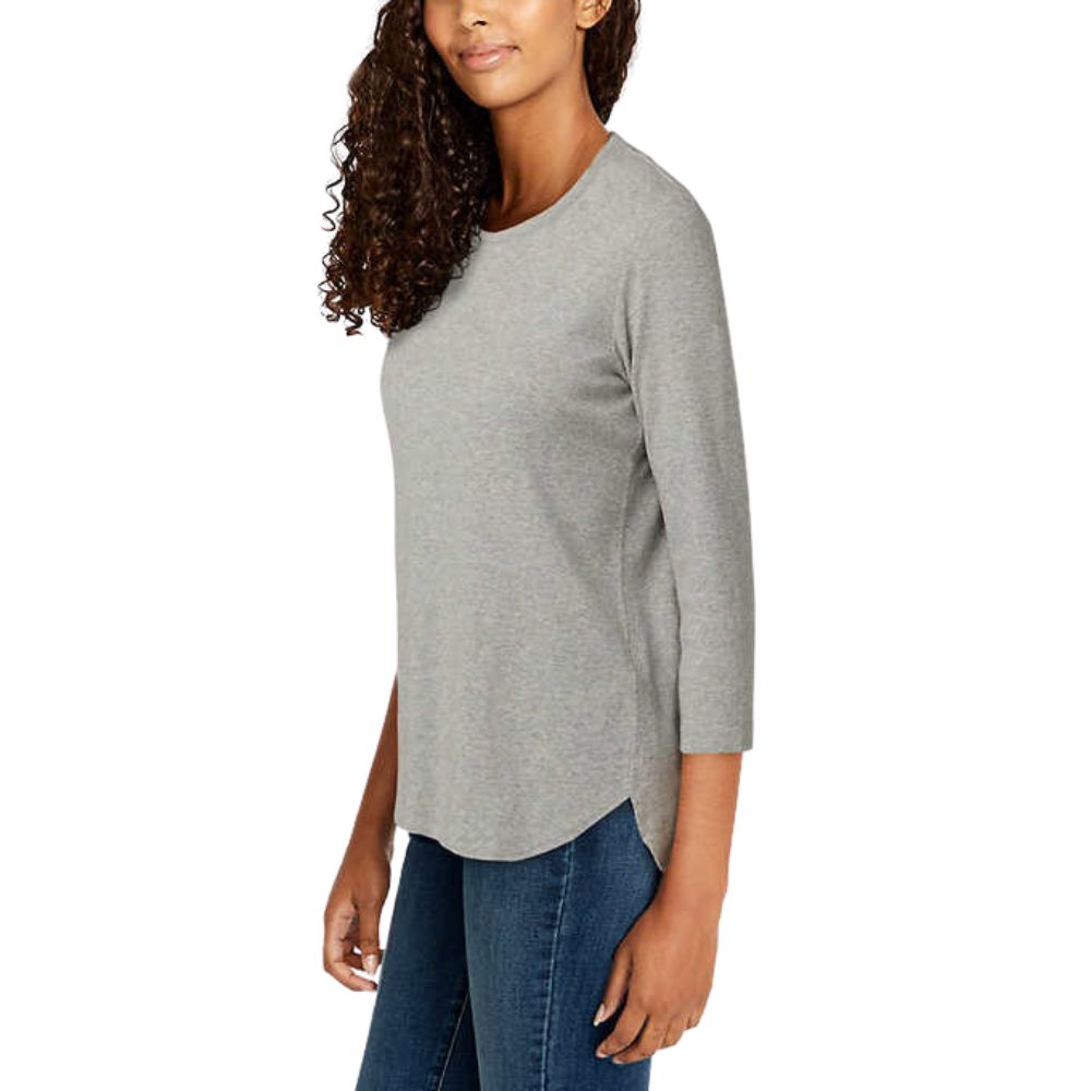 Kirkland Signature 3/4 Sleeve Slub Tee