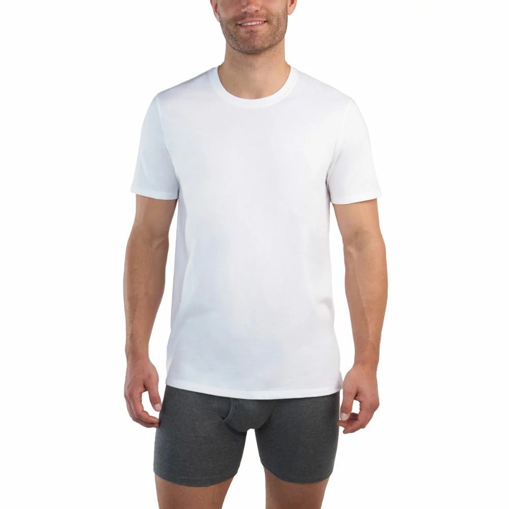 Kirkland Signature - Lot de 6 t-shirts, col rond