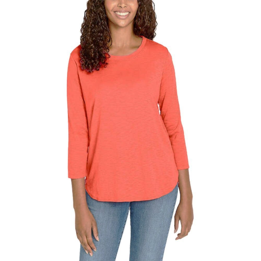 Kirkland Signature 3/4 Sleeve Slub Tee