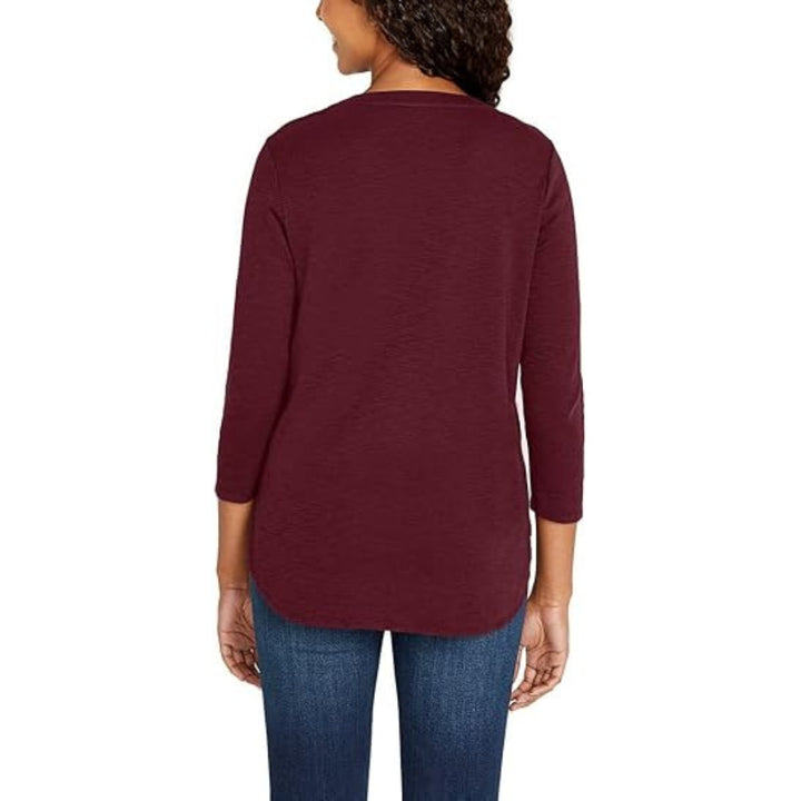 Kirkland Signature 3/4 Sleeve Slub Tee