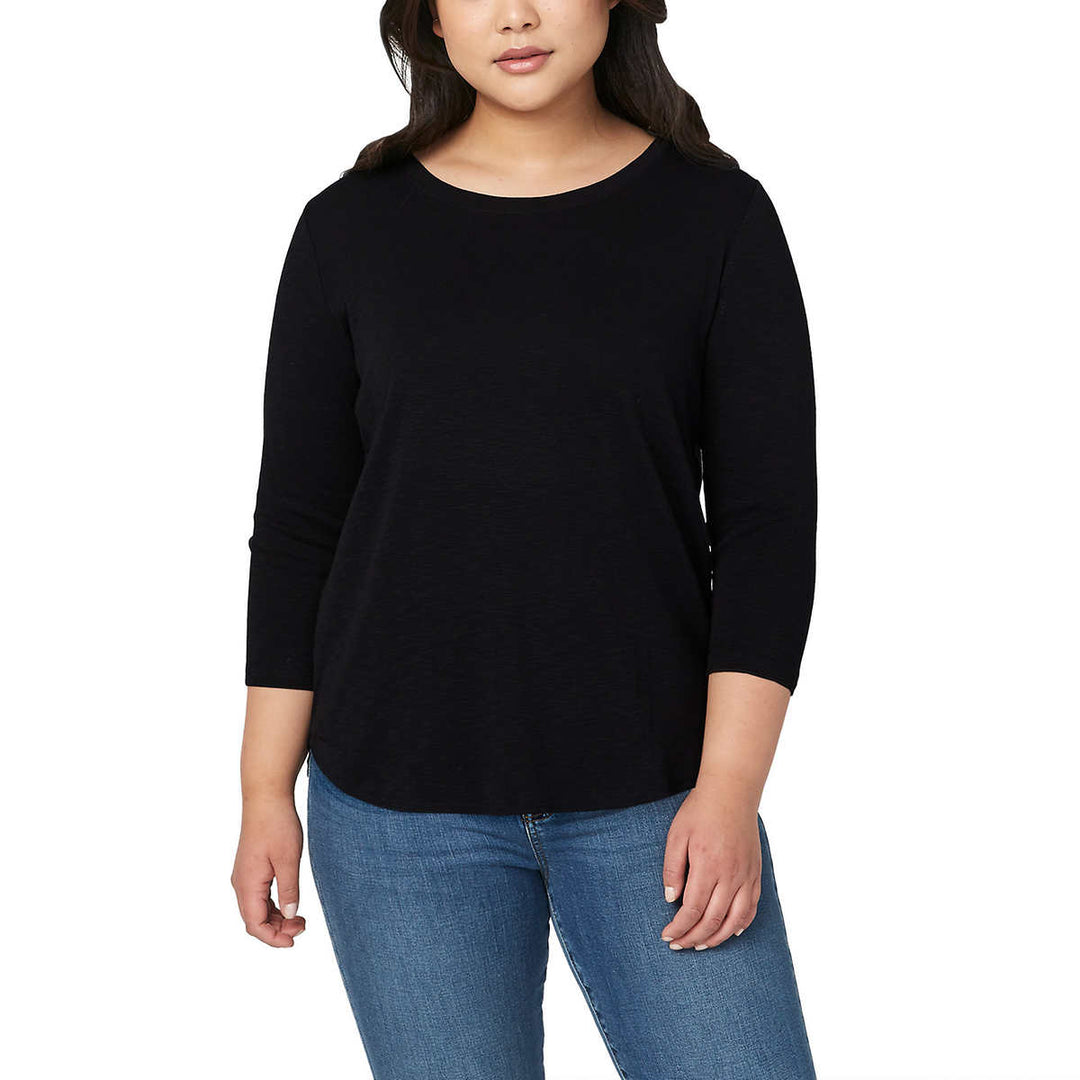 Kirkland Signature 3/4 Sleeve Slub Tee