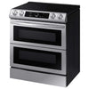 Samsung - Cuisinière électrique 30 po de 6,3 pi³ - Flex Duo - AirFryer