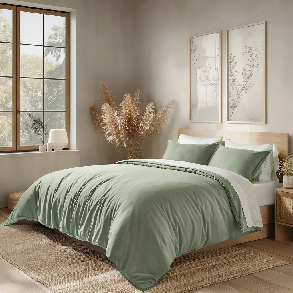 Evergrace - Tencel Cotton Duvet Set, 3 Pieces