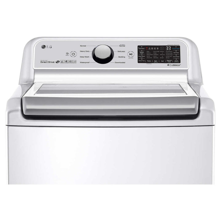 LG - Laveuse à chargement par le haut blanche de 5,8 pi³