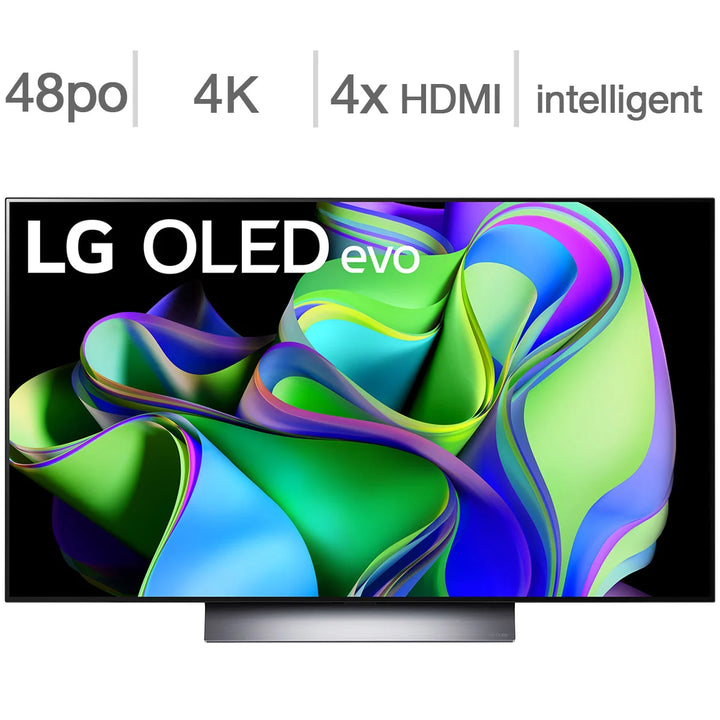 LG - Téléviseur OLED 4K UHD - classe 48 po - série OLEDC3