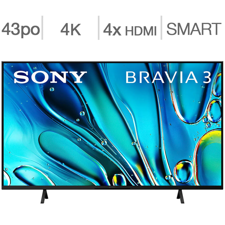 Sony - Classe 43 po Série S30 BRAVIA 3  téléviseur LCD DEL 4K UHD