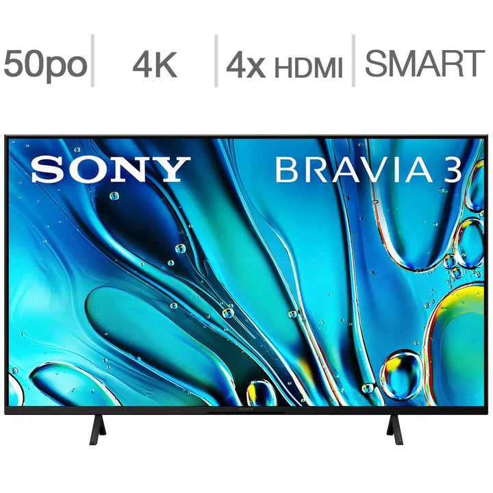 Sony BRAVIA 3 50-Class S30 Series 4K UHD LED LCD TV