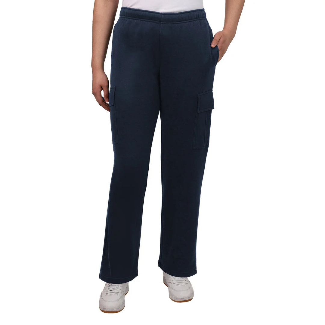 Tuff Athletics - Pantalon cargo en molleton de coton