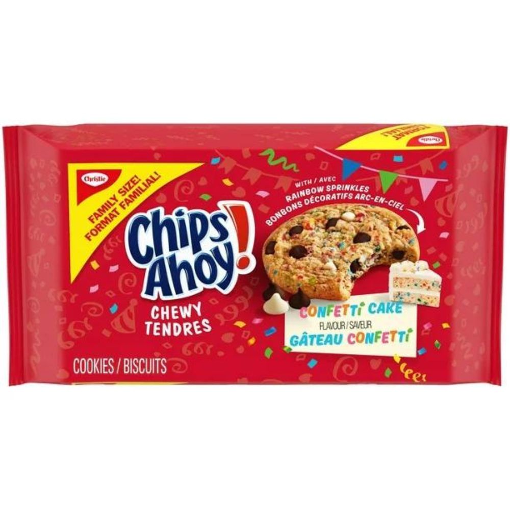 Christie -  Biscuit tendre au gâteau confetti, Format familial, 408 g