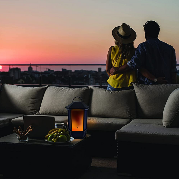 Accoustic Research Sierra Portable Wireless Speaker with Flickering Flame Light