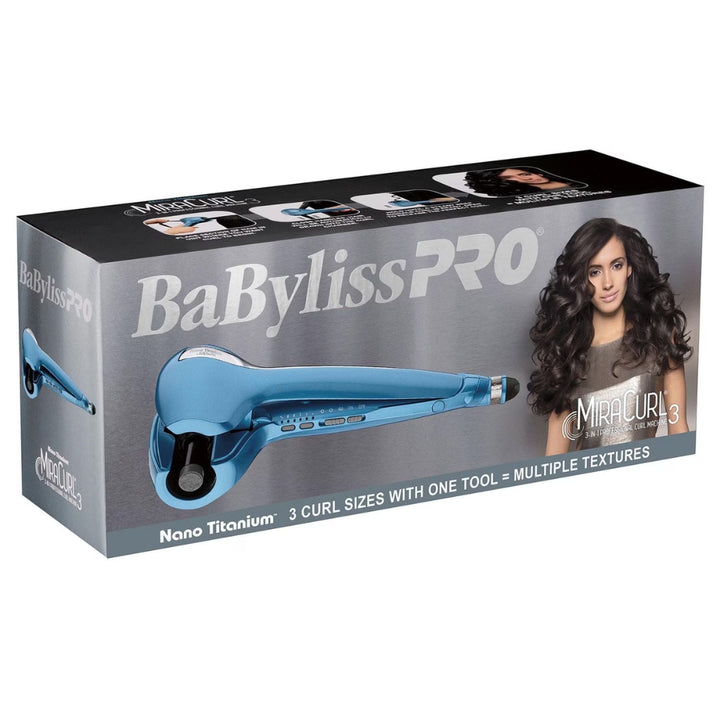 BaByliss pro - Appareil à boucler professionnel Nano Titanium MiraCurl 3