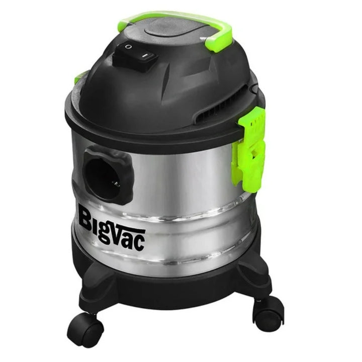 Big Vac 4-Gallon Stainless Steel Vacuum