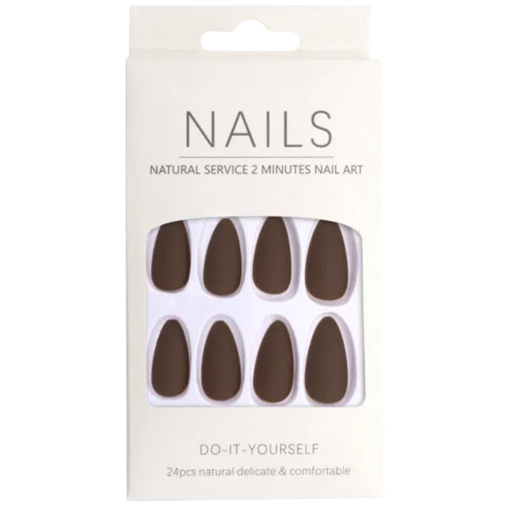 Press-On - Assortiment de faux ongle, 24 pièces