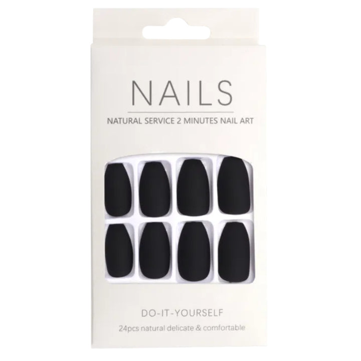 Press-On - Assortiment de faux ongle, 24 pièces