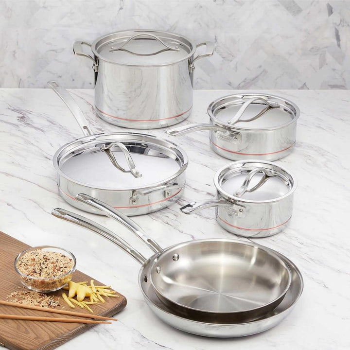 Kirkland Signature - Batterie de cuisine, 10 pièces