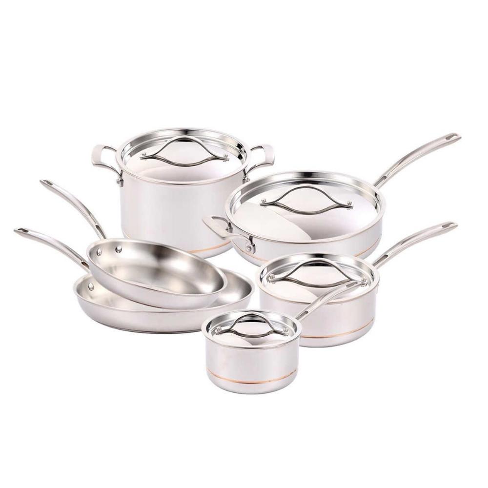 Kirkland Signature - Batterie de cuisine, 10 pièces