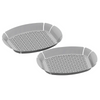 Ensemble de 2 paniers pour BBQ en acier inoxydable