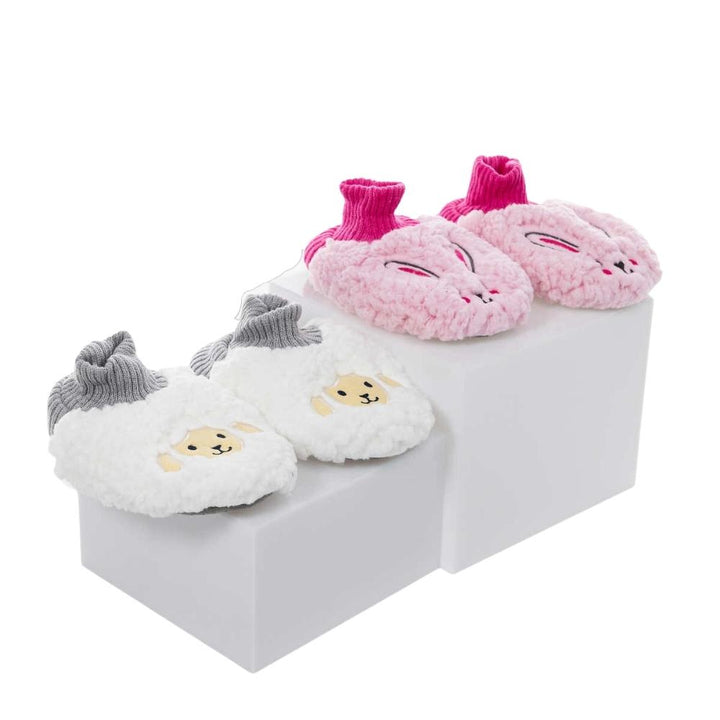 K.Bell Sherpa Slippers - 2-Pack