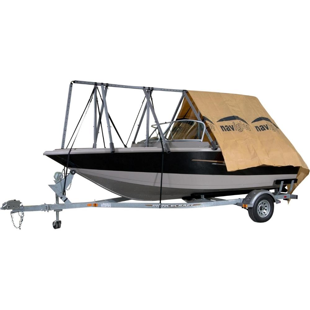 Navigloo  - Système d'abri d'hiver pour bateau