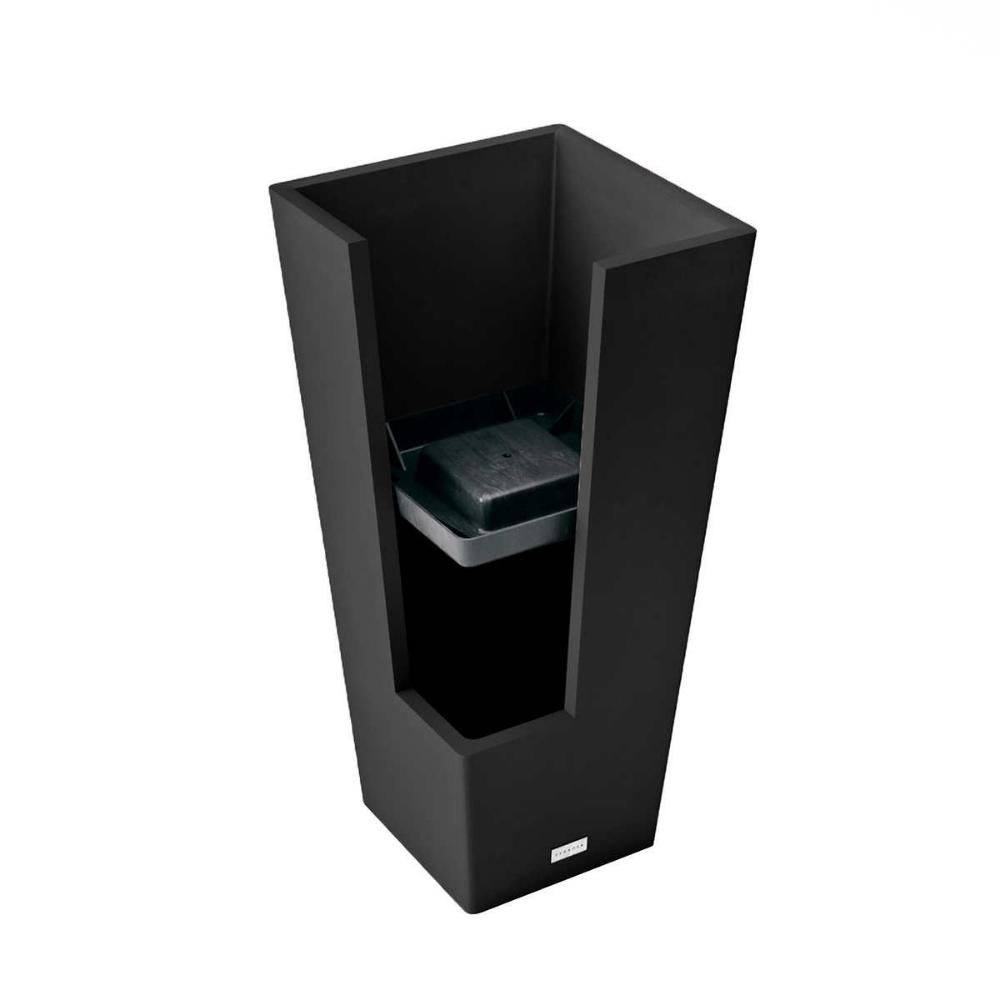 Veradek - Ensemble de 2 jardinières fuselées V-Resin