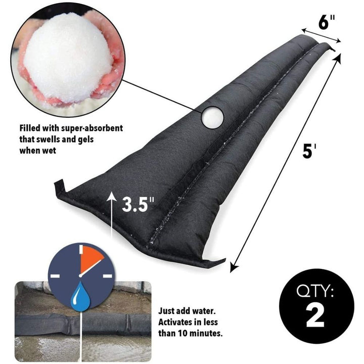 Quick Dam QD65 Flood Barrier - 1-Pack