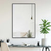 Parker Classic Rectangular Mirror with Iron Frame