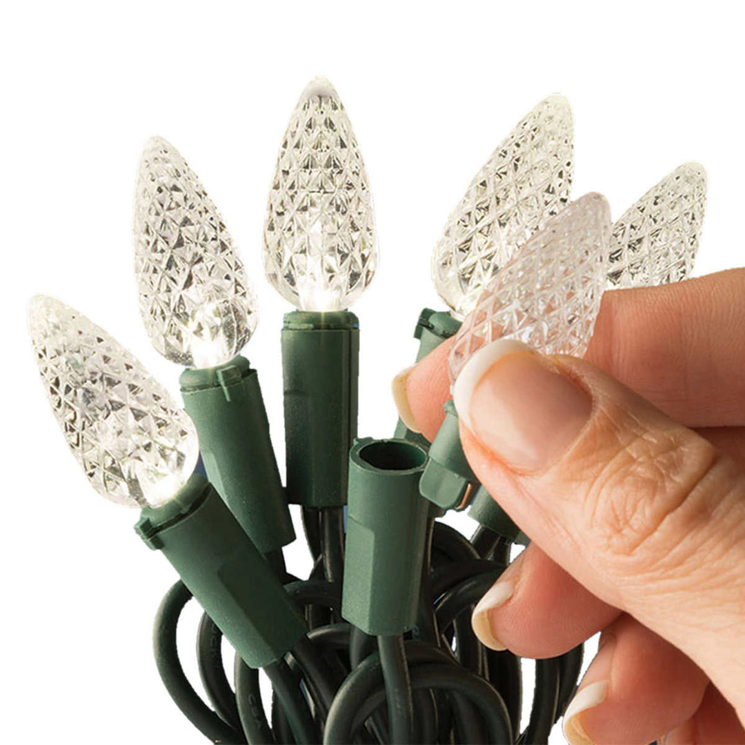 Sylvania - Ensemble de 2 guirlandes de 100 lumières de Noël DEL C6