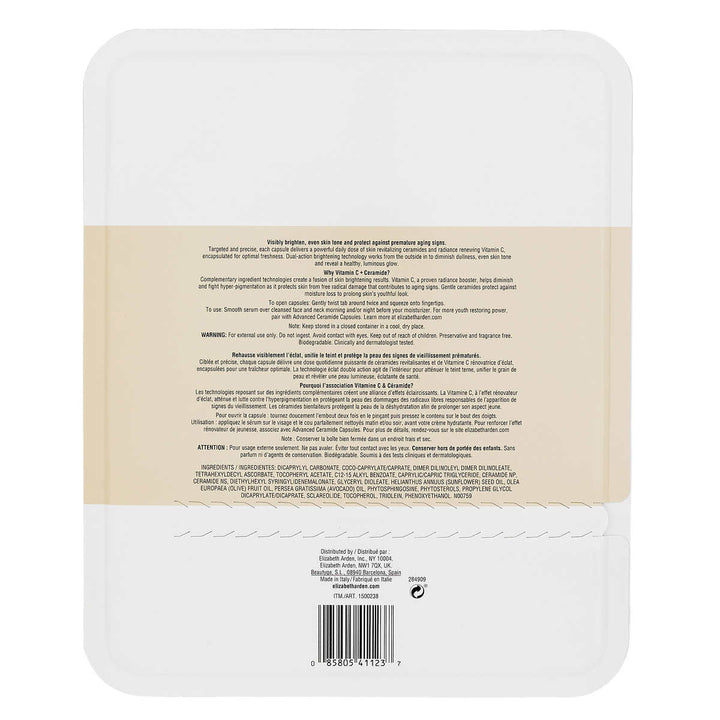 Elizabeth Arden - Sérum rénovateur d’éclat Vitamin C, 90 capsules