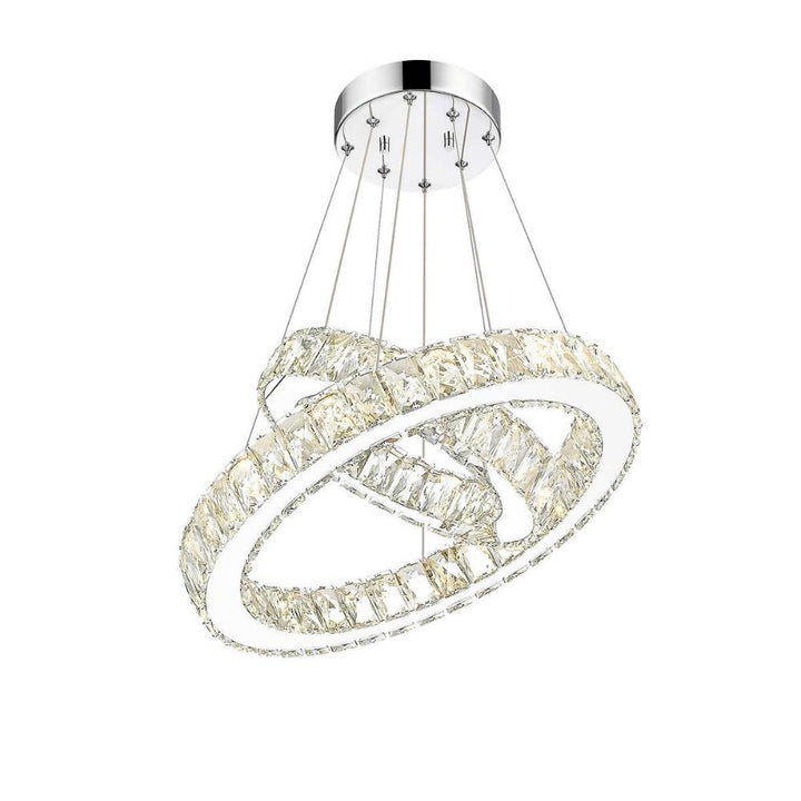 OVE - Luminaire semi-plafonnier suspendu à DEL intégrées