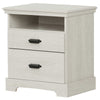 South Shore 2-Drawer Nightstand