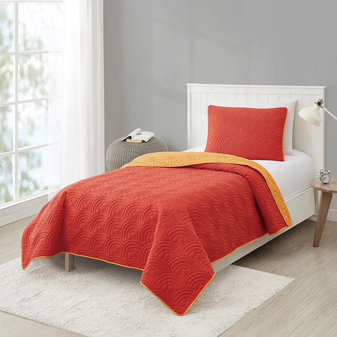 Crayola - Ensemble couvre-lit pour lit simple, 2 pièces