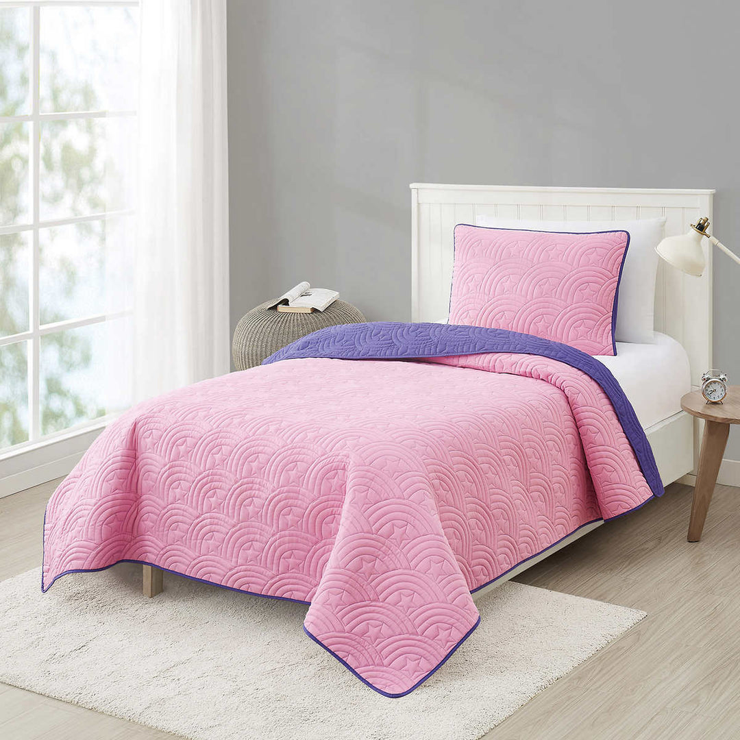 Crayola - Ensemble couvre-lit pour lit simple, 2 pièces