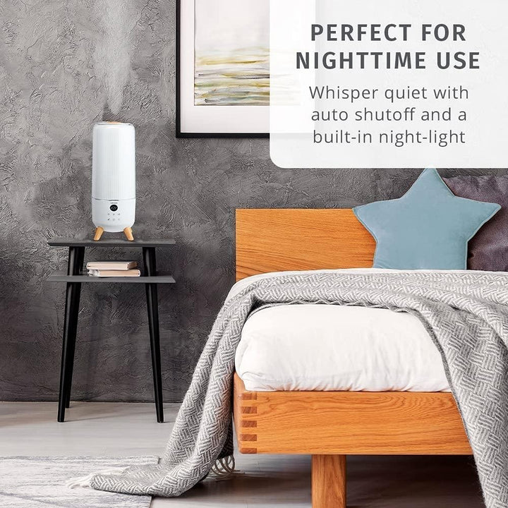 HoMedics - Humidificateur d'air à ultrasons, réservoir d'eau de 5,6 l