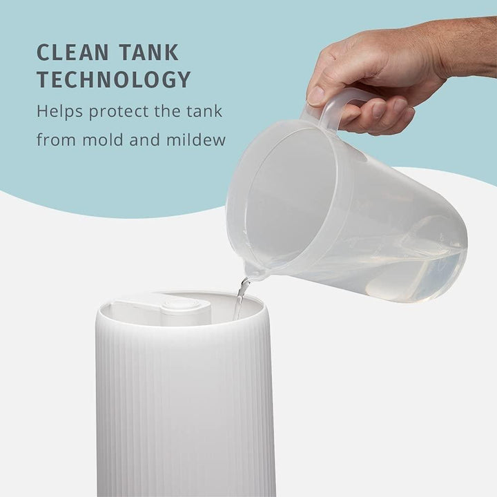 HoMedics - Humidificateur d'air à ultrasons, réservoir d'eau de 5,6 l