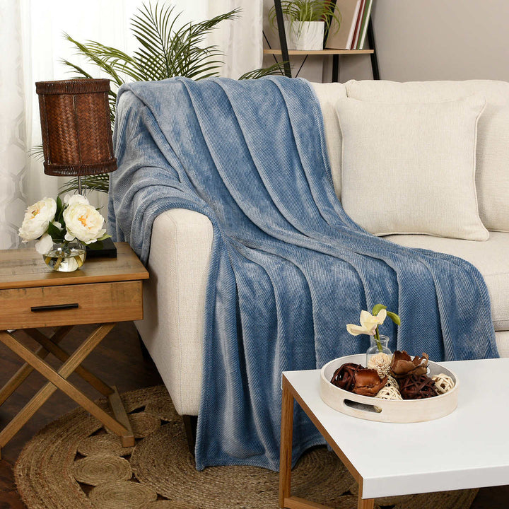 Life Comfort – Jeté texturé écologique 60 po x 70 po