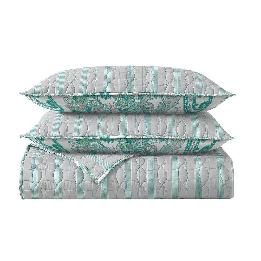 Martha Stewart - Ensemble couvre-lit 3 pièces